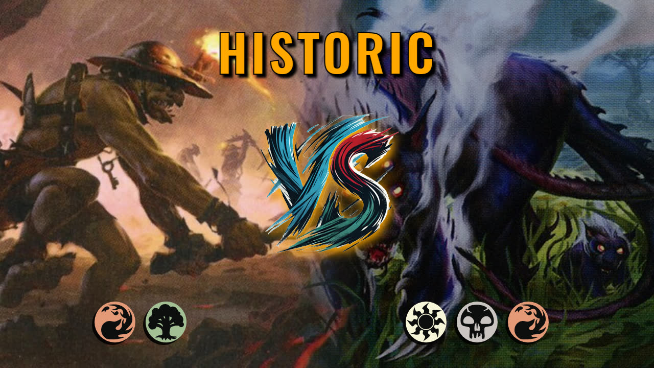 Watch MTG Arena Historic Video - Gruul Aggro by CunicoliGoblin VS Mardu Aggro by kai - 80c86c
