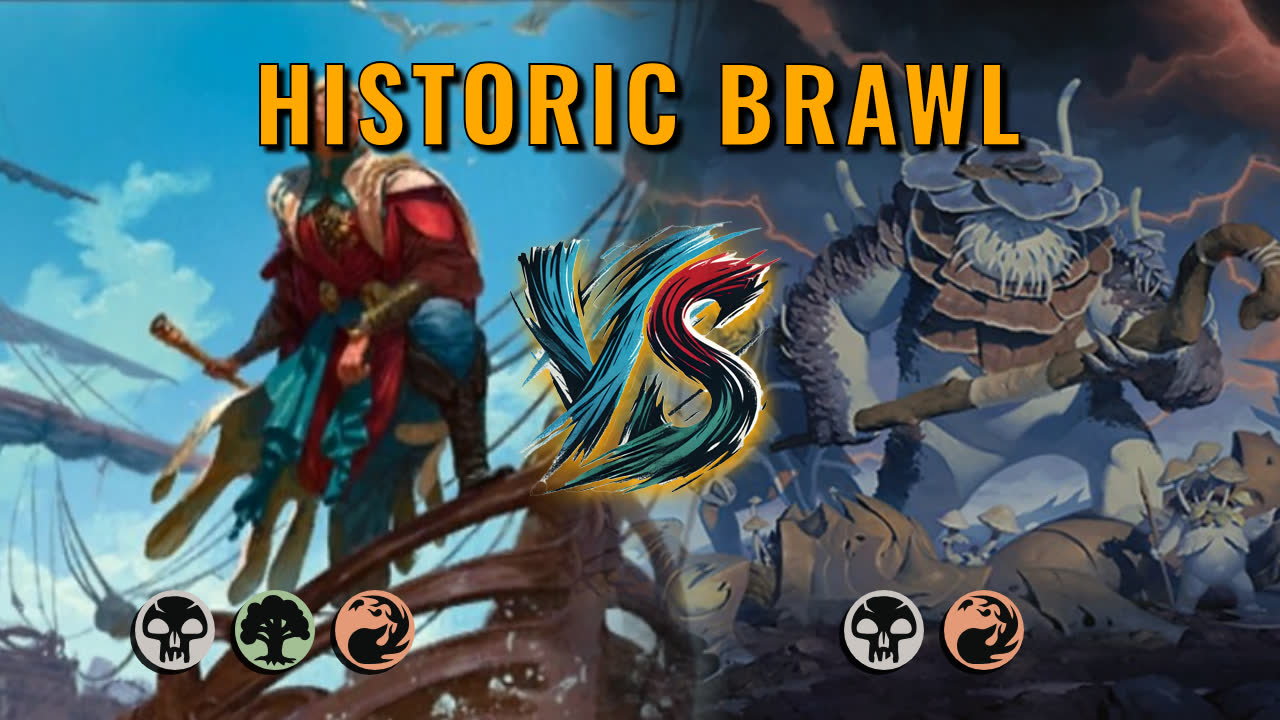 Watch MTG Arena Historic Brawl Video - Slimefoot and Squee by saitama VS Crucias, Titan of the Waves by p Chan - 53b96d