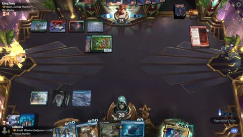Watch MTG Arena Video Replay - Nashi, Illusion Gadgeteer by saitama VS Ruby, Daring Tracker by KingZimy - Historic Brawl