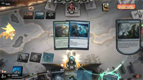 Watch MTG Arena Video Replay - WUBG Midrange by saitama VS WUBR Aggro by Kaiju - Premier Draft Ranked