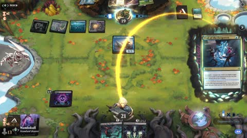 Watch MTG Arena Video Replay - Mono Black Aggro by Numbskull VS Sultai Midrange by tezca - Traditional Standard Ranked