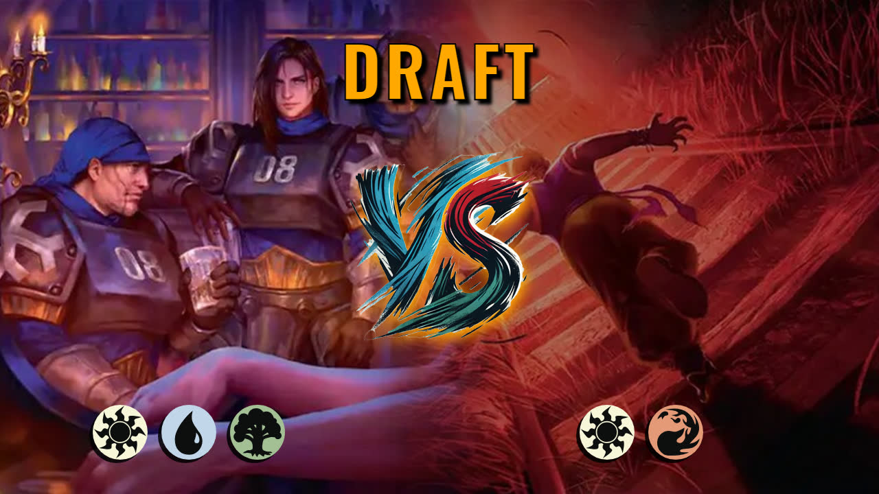 Watch MTG Arena Draft Video - Bant Midrange by saitama VS Boros Aggro by Dire - 520f11