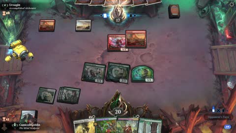 Watch MTG Arena Video Replay - Selesnya Aggro by CunicoliGoblin VS Boros Aggro by Urzugin - Alchemy Ranked
