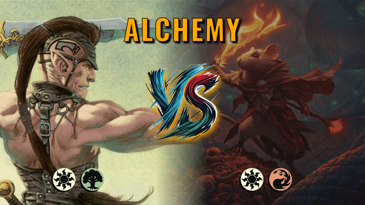 Watch MTG Arena Alchemy Video - Selesnya Aggro by CunicoliGoblin VS Boros Aggro by Urzugin - aa00aa