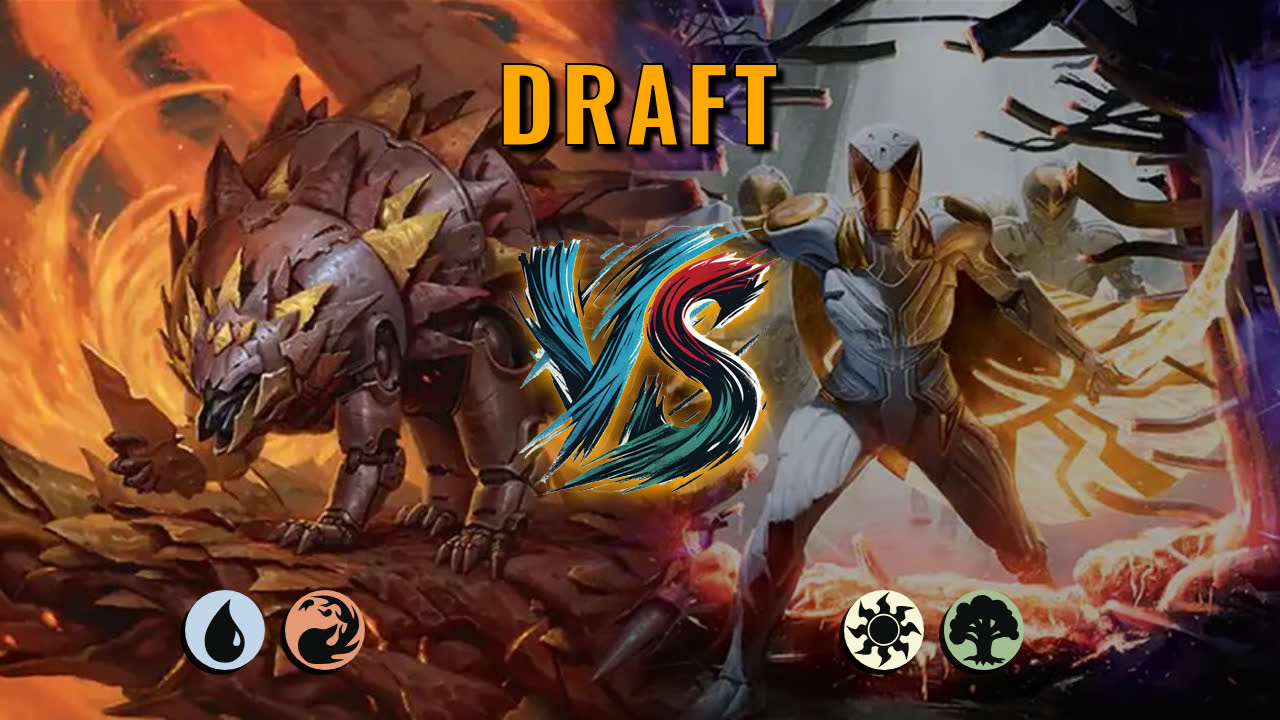 Watch MTG Arena Draft Video - Izzet Midrange by DamienF16 VS Selesnya Midrange by JulianoBolts2 - d0477c