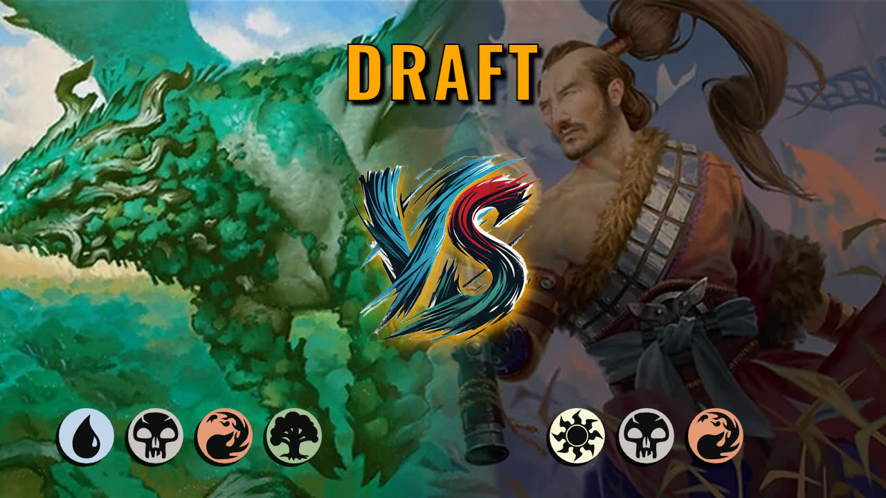 Watch MTG Arena Draft Video - UBRG Midrange by saitama VS Mardu Aggro by Silo - 021a6b