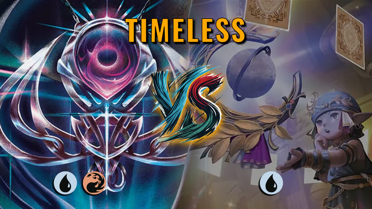 Watch MTG Arena Timeless Video - Izzet Midrange by saitama VS Mono Blue Control by Abstain12 - 0b540e