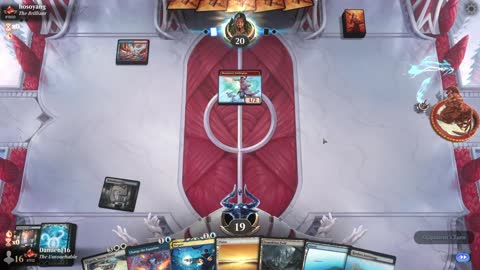 Watch MTG Arena Video Replay - Azorius Control by DamienF16 VS Izzet Aggro by hosoyang - Traditional Standard Ranked
