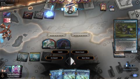 Watch MTG Arena Video Replay - Izzet Aggro by CunicoliGoblin VS Izzet Aggro by S.T.A. - Alchemy Play