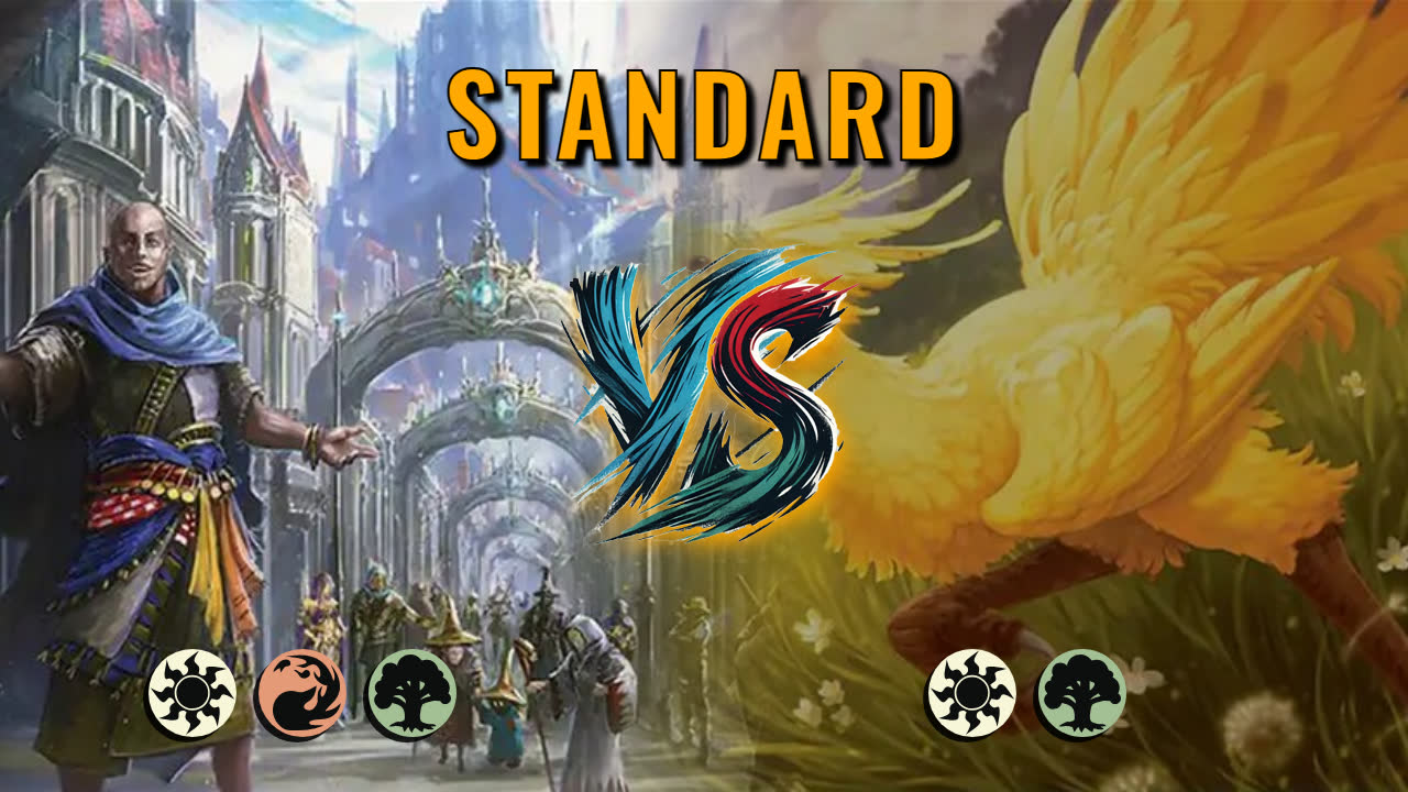 Watch MTG Arena Standard Video - Naya Midrange by DamienF16 VS Selesnya Aggro by NeonBluexXx - a46449