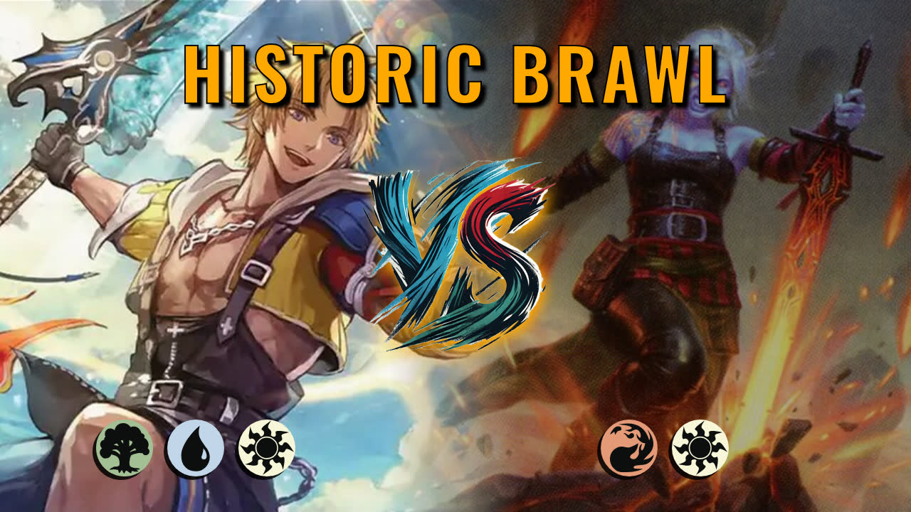 Watch MTG Arena Historic Brawl Video - Tidus, Yuna's Guardian by saitama VS Nahiri, Forged in Fury by movable object - 3d578d
