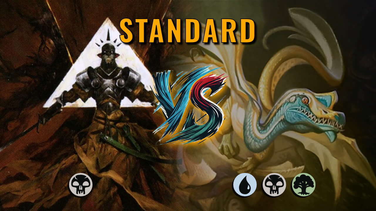 Watch MTG Arena Standard Video - Mono Black Midrange by Numbskull VS Sultai Midrange by Bean - 3eb181
