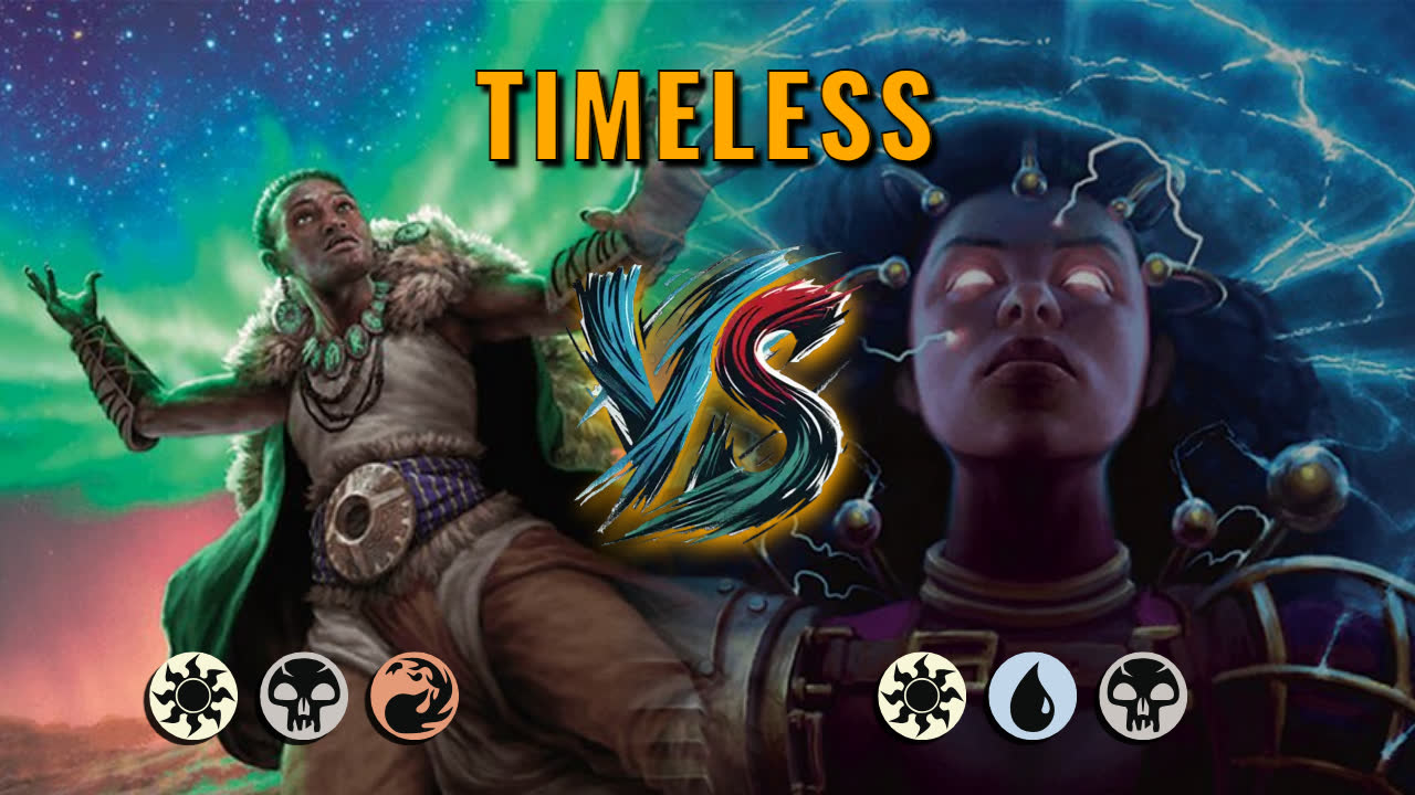 Watch MTG Arena Timeless Video - Mardu Aggro by luvemil VS Esper Midrange by decem - 95d19b