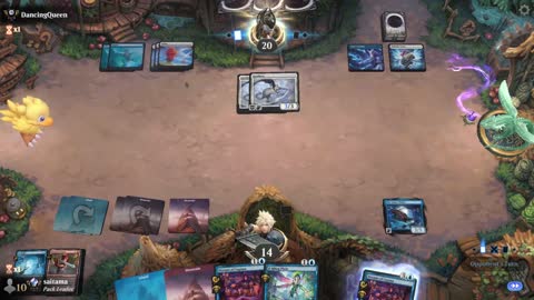 Watch MTG Arena Video Replay - Izzet Midrange by saitama VS Azorius Midrange by DancingQueen - Premier Draft