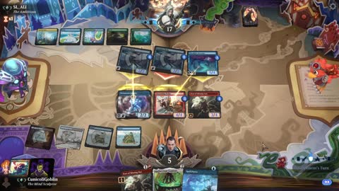 Watch MTG Arena Video Replay - Izzet Cauldron by CunicoliGoblin VS Simic Aggro by SL_ALi - Standard Ranked
