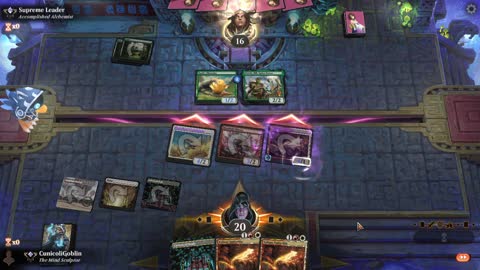 Watch MTG Arena Video Replay - Boros Aggro by CunicoliGoblin VS Mono Green Aggro by Supreme Leader - Alchemy Ranked