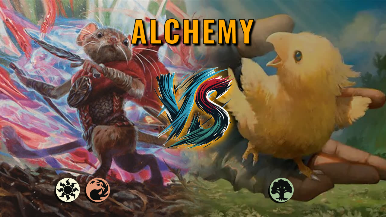 Watch MTG Arena Alchemy Video - Boros Aggro by CunicoliGoblin VS Mono Green Aggro by Supreme Leader - de07f7