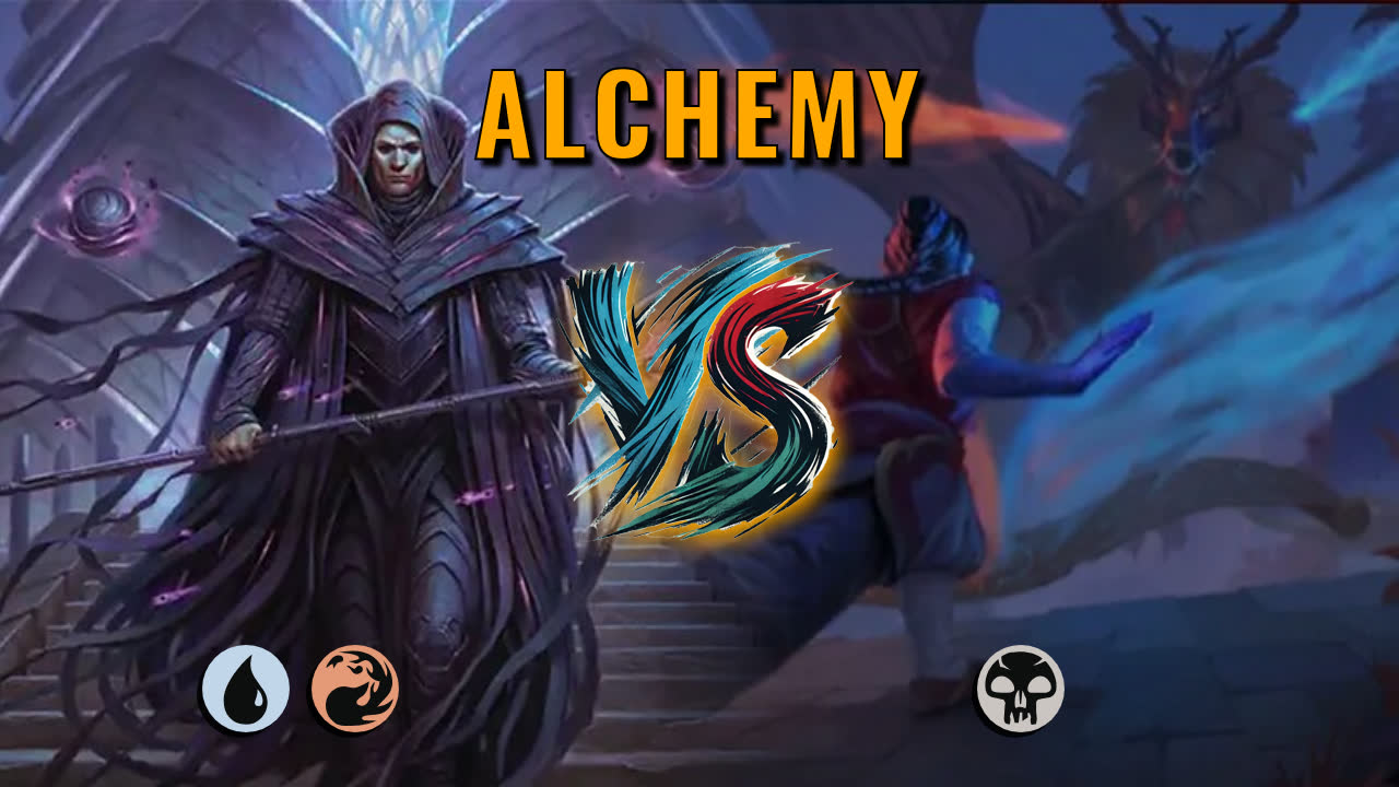 Watch MTG Arena Alchemy Video - Izzet Midrange by CunicoliGoblin VS Mono Black Aggro by Wallth - 94d332