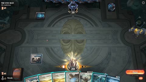 Watch MTG Arena Video Replay - Azorius Midrange by Nicole VS Rakdos Aggro by THE UWU MAN - Pioneer Play