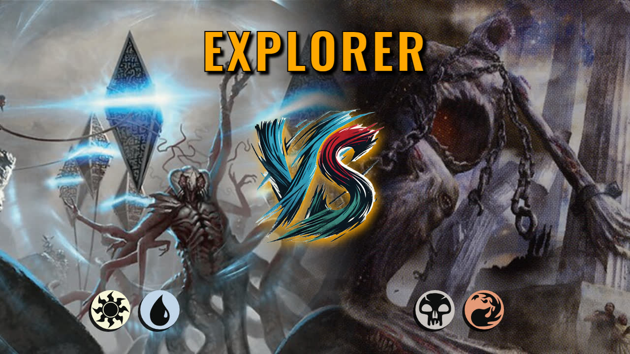 Watch MTG Arena Explorer Video - Azorius Midrange by Nicole VS Rakdos Aggro by THE UWU MAN - d03b8e
