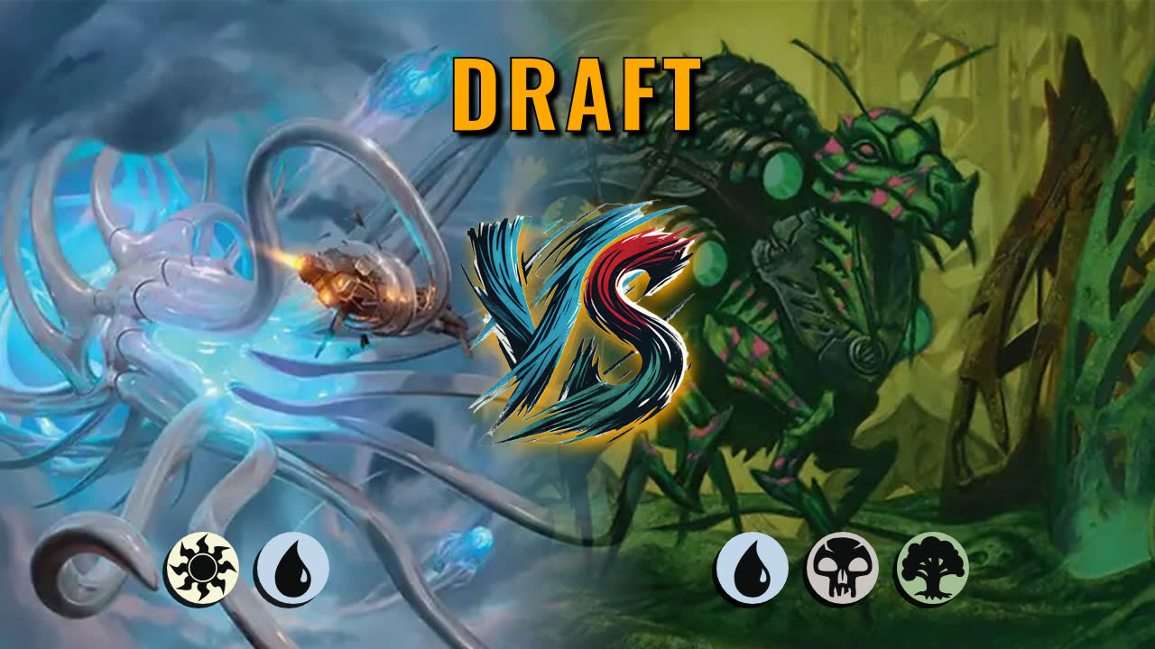 Watch MTG Arena Draft Video - Azorius Midrange by DamienF16 VS Sultai Midrange by ACatInHumanSkin - d032ee
