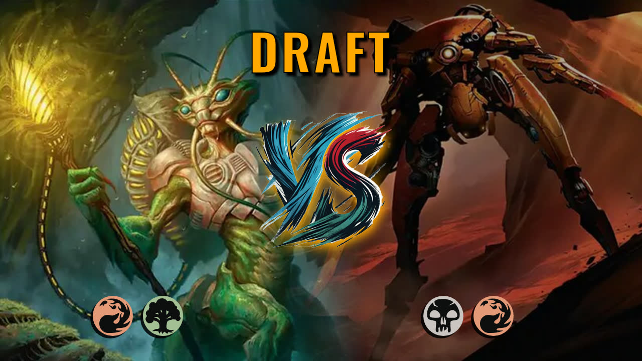 Watch MTG Arena Draft Video - Gruul Midrange by saitama VS Rakdos Midrange by Ultimatefirehose - 037770