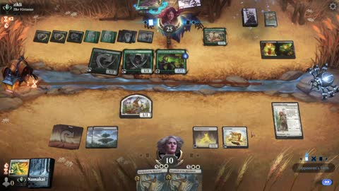 Watch MTG Arena Video Replay - Mono White Midrange by Namakai VS Golgari Midrange by zikli - Traditional Standard Ranked
