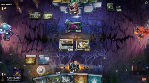 Watch MTG Arena Video Replay - Azorius Aggro by CunicoliGoblin VS Mono Green Aggro by Apocalymon - Alchemy Play