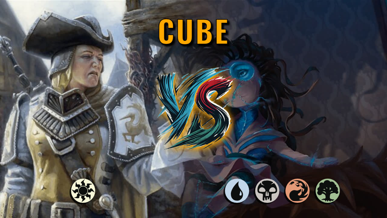 Watch MTG Arena Cube Video - Mono White Midrange by Namakai VS UBRG Midrange by DBR777 - 8127e3