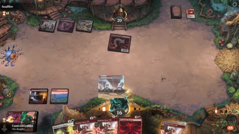 Watch MTG Arena Video Replay - Boros Aggro by CunicoliGoblin VS Boros Aggro by Soulfire - Standard Play