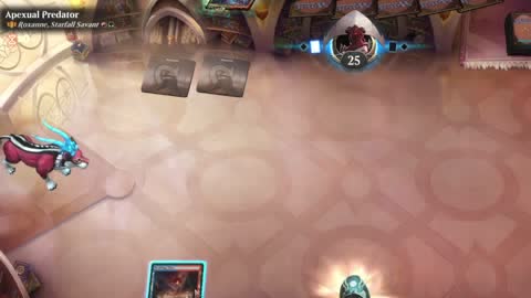 Watch MTG Arena Video Replay - Alesha, Who Laughs at Fate by saitama VS Roxanne, Starfall Savant by Apexual Predator - Historic Brawl