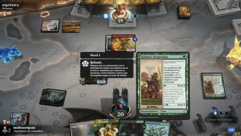 Watch MTG Arena Video Replay - Mono Green Aggro by molituselgran VS Boros Aggro by n3ptVn3cx - Standard Event