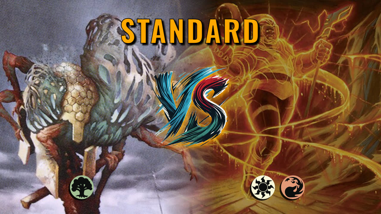 Watch MTG Arena Standard Video - Mono Green Aggro by molituselgran VS Boros Aggro by n3ptVn3cx - a8ba55