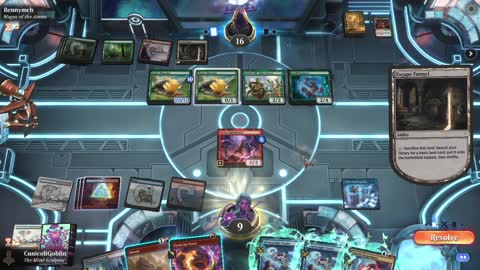 Watch MTG Arena Video Replay - Izzet Midrange by CunicoliGoblin VS Mono Green Aggro by Bennymch - Standard Event
