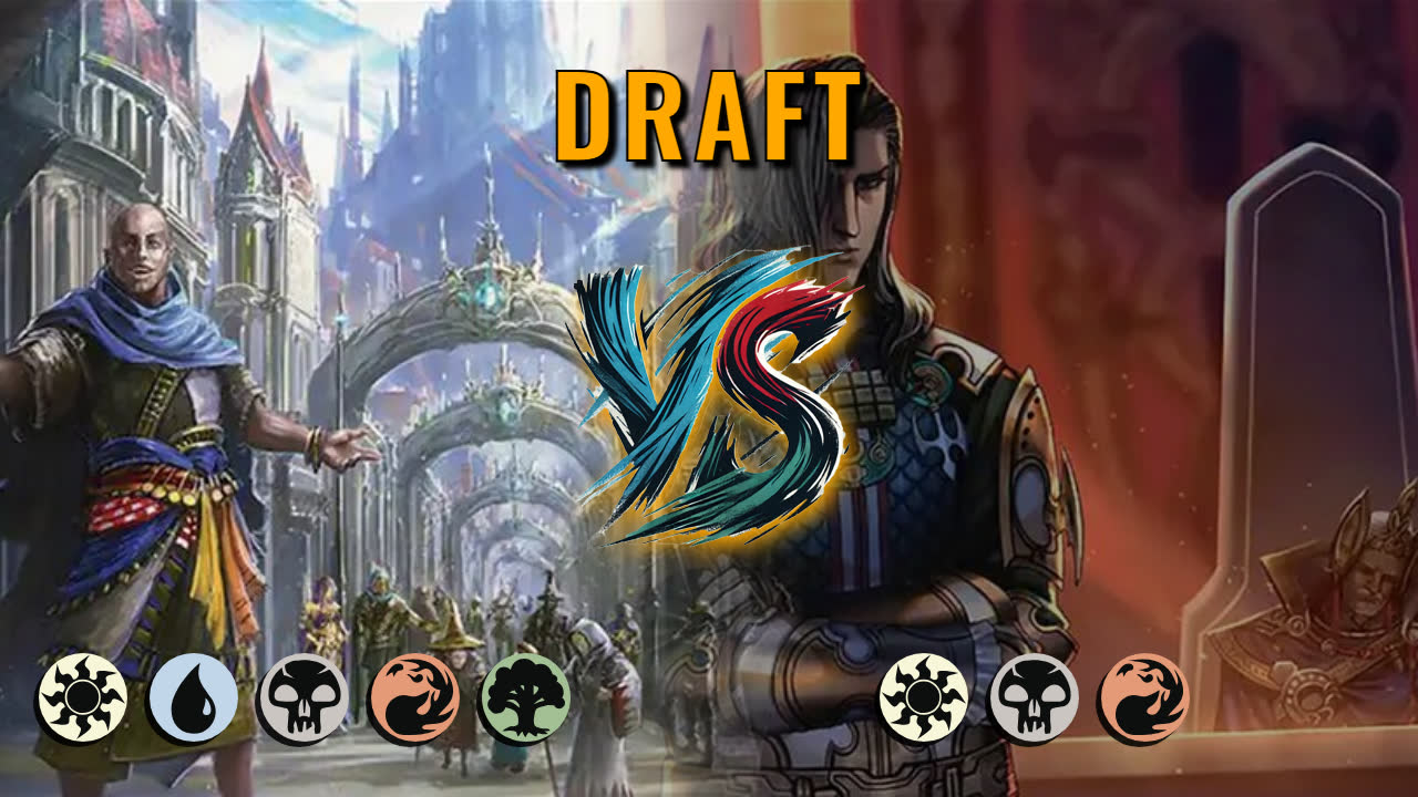 Watch MTG Arena Draft Video - 5 Color Midrange by saitama VS Mardu Midrange by JFair - abd8d6