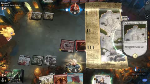 Watch MTG Arena Video Replay - Najeela, the Blade-Blossom by saitama VS Elspeth, Storm Slayer by Dcasper97 - Historic Brawl