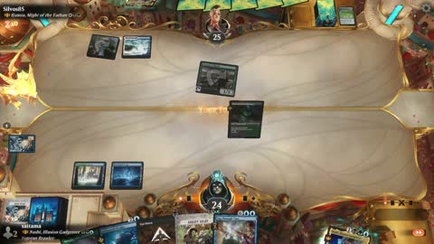 Watch MTG Arena Video Replay - Nashi, Illusion Gadgeteer by saitama VS Hamza, Might of the Yathan by Silvos85 - Historic Brawl