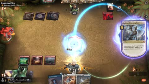 Watch MTG Arena Video Replay - Raffine, Scheming Seer by saitama VS Ragavan, Nimble Pilferer by frankcisco1986 - Historic Brawl