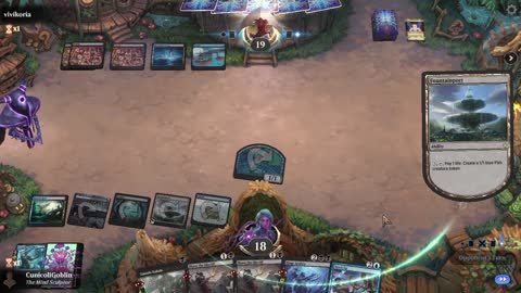 Watch MTG Arena Video Replay - Dimir Control by CunicoliGoblin VS Dimir Control by vivikoria - Standard Play