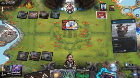 Watch MTG Arena Video Replay - Orzhov Midrange by Numbskull VS Izzet Aggro by FroztyNugz - Traditional Standard Ranked
