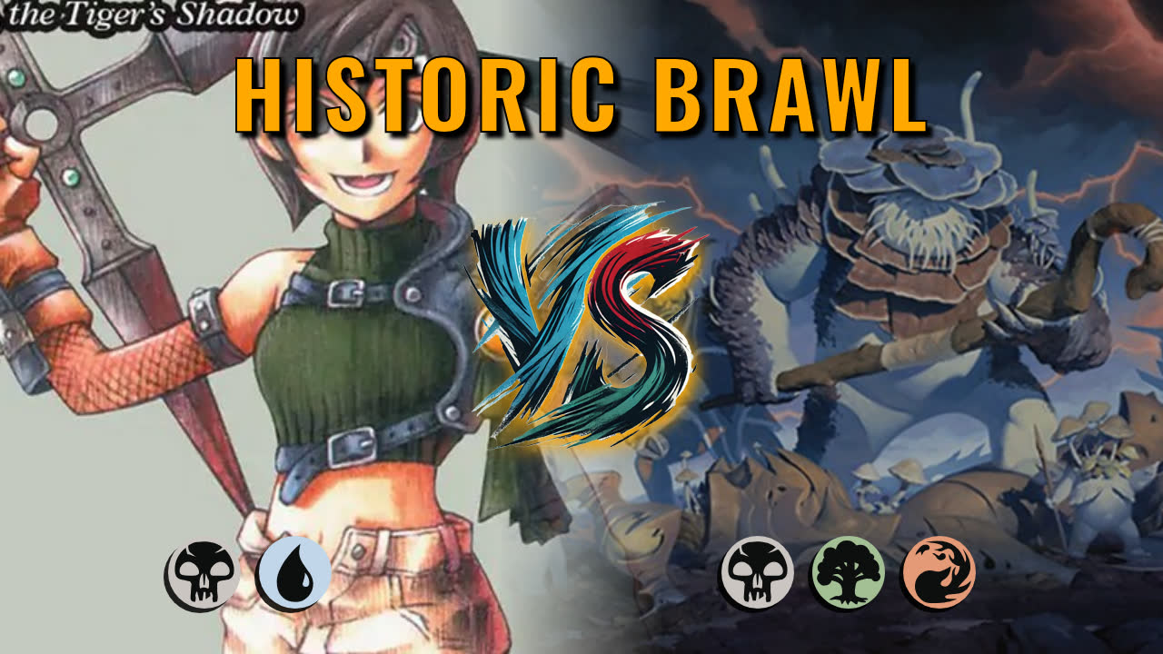 Watch MTG Arena Historic Brawl Video - Yuriko, the Tiger's Shadow by saitama VS Slimefoot and Squee by Jorton - c74874