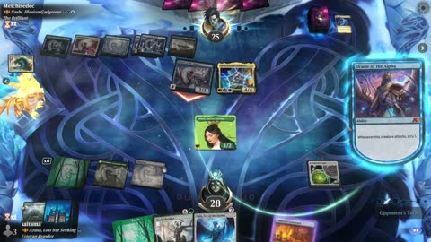Watch MTG Arena Video Replay - Azusa, Lost but Seeking by saitama VS Nashi, Illusion Gadgeteer by Melchisedec - Historic Brawl