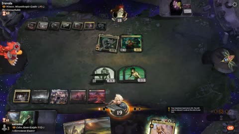 Watch MTG Arena Video Replay - Celes, Rune Knight by saitama VS Winter, Misanthropic Guide by Fruvala - Historic Brawl