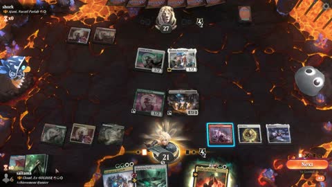 Watch MTG Arena Video Replay - Cloud, Ex-SOLDIER by saitama VS Ajani, Nacatl Pariah by shork - Historic Brawl