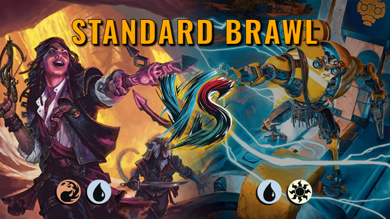 Watch MTG Arena Standard Brawl Video - Captain Storm, Cosmium Raider by Warped Concept VS Mendicant Core, Guidelight by Valosh - b62d20