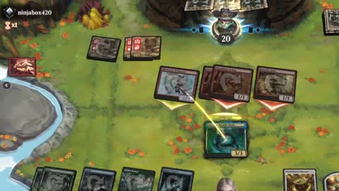 Watch MTG Arena Video Replay - Simic Midrange by utku VS Mono Red Aggro by ninjabox420 - Standard Ranked
