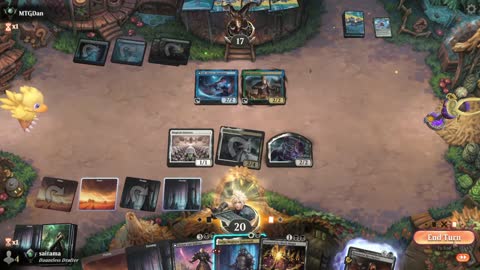 Watch MTG Arena Video Replay - Esper Midrange by saitama VS Simic Midrange by MTGDan - Premier Draft