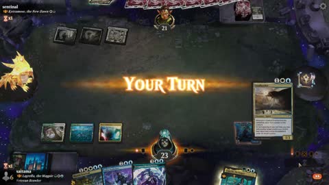 Watch MTG Arena Video Replay - Lagrella, the Magpie by saitama VS Ketramose, the New Dawn by sentinal - Historic Brawl