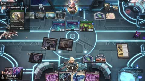 Watch MTG Arena Video Replay - Mono Black Midrange by Numbskull VS Simic Midrange by Jaffer - Prerelease Standard Bo1 EOE
