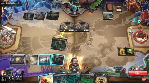 Watch MTG Arena Video Replay - Orzhov Midrange by Numbskull VS Orzhov Midrange by Brochacho444 - Traditional Standard Ranked